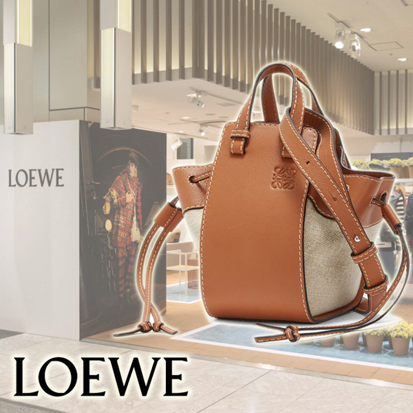 2019新作限定大人気 ロエベスーパーコピー LOEWE ミニハンモックDWバッグ 314.39.V07